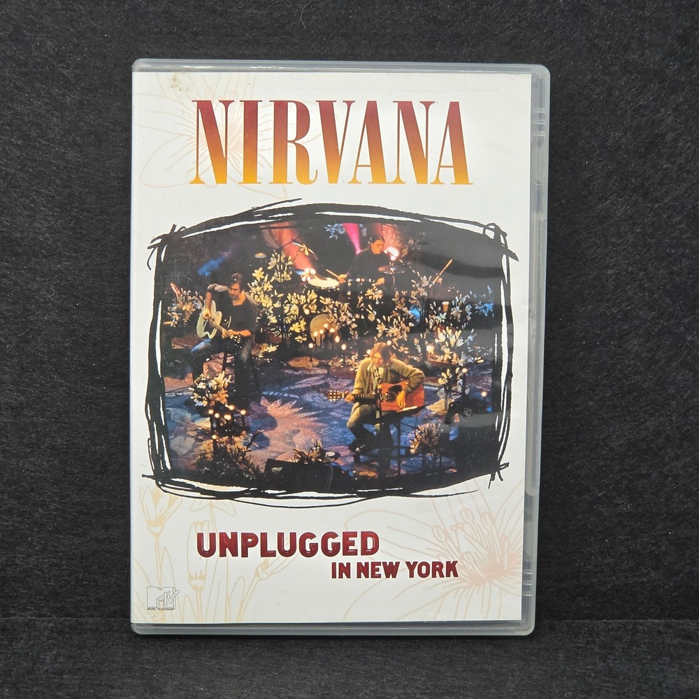 Nirvana Unplugged in New York DVD 2007 MTV Live Acoustic Performance Good